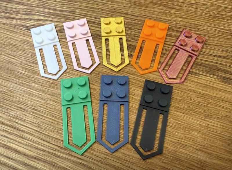 Bookmark - L3G0 Construction Brick compatible
