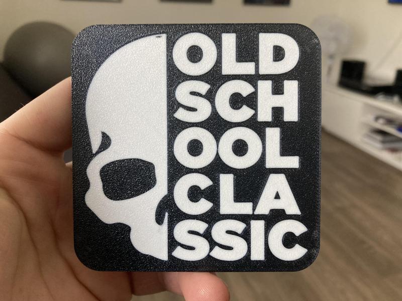 Old School Classic coaster