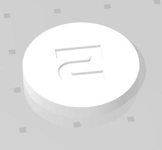 D2 Coin - Sci-Fi Font