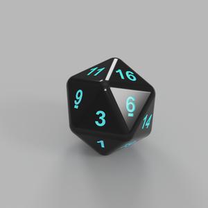 20 sided says/Dado 20 caras