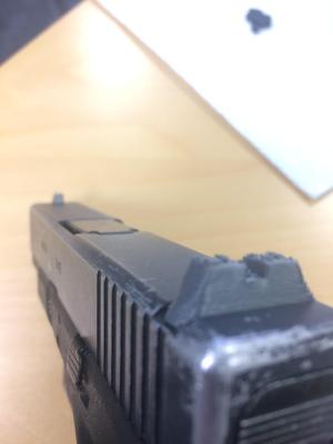 Sight for airsoft Glock 19 WE