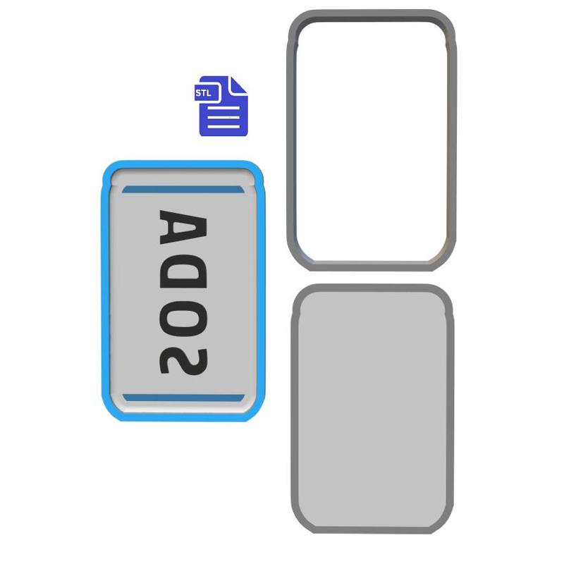 3pc Soda Can Bath Bomb Mold