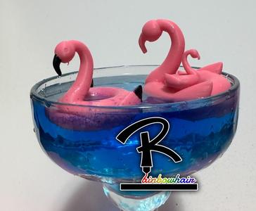 Flamingo floatie