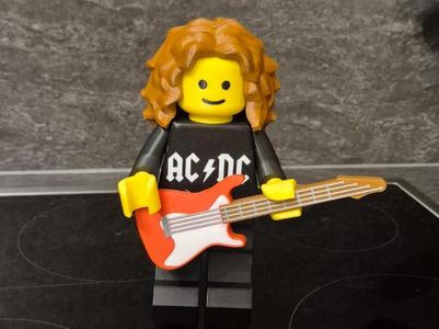 Electric Guitar for my Brick Figures