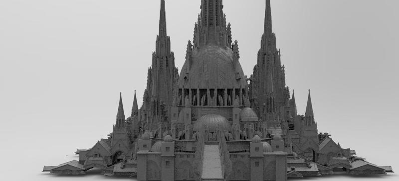 Desert Persian Fortress City Hub 2