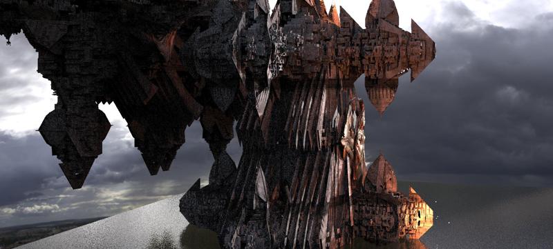 Hellscape Maze structures  architecture City Kit bash