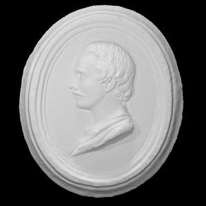 Medallion with Charles Roach Smith