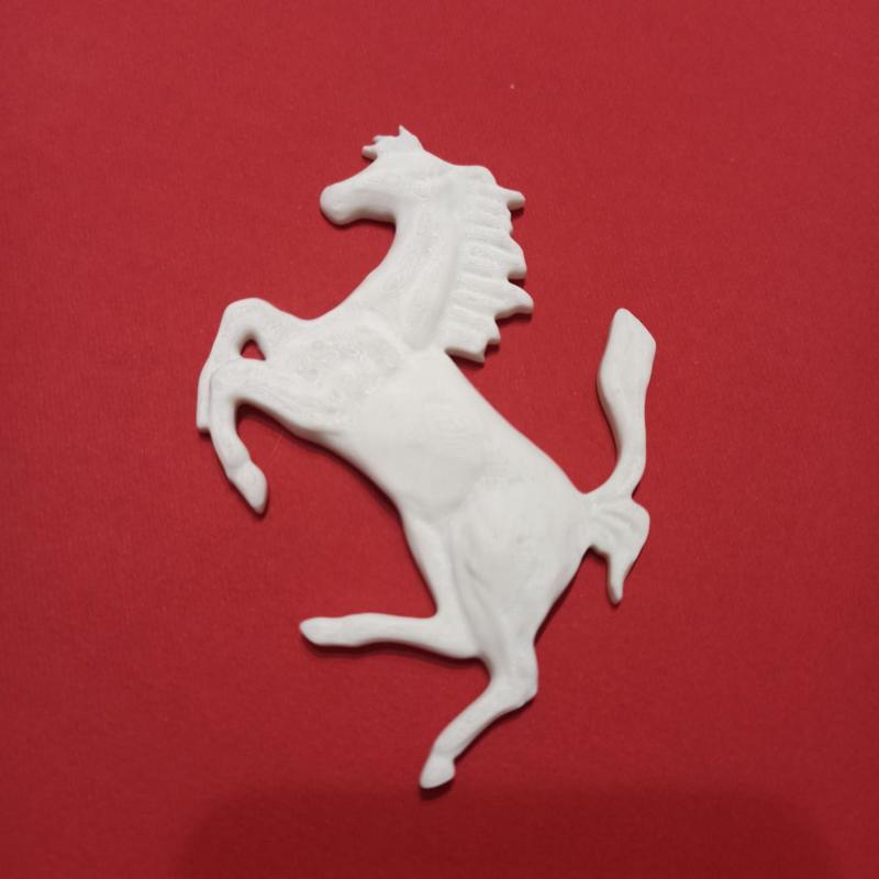 LOGO FERRARI - CAVALLINO RAMPANTE 10 CM