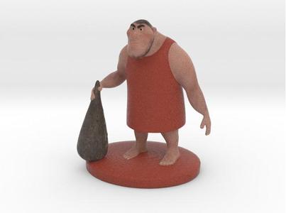 The Caveman Cartoon Character