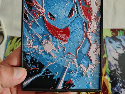 Squirtle Pokemon Hueforge