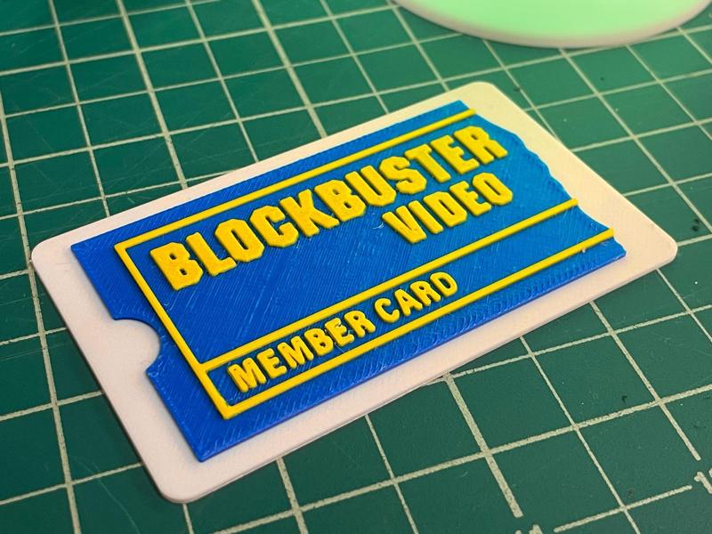 Blockbuster Membership Card Nostalgia - V2