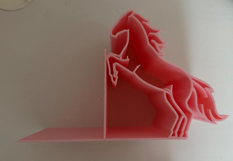 Bookend rearing horse