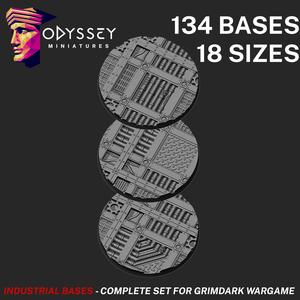 Industrial Bases - Complete Set for Grimdark Wargame