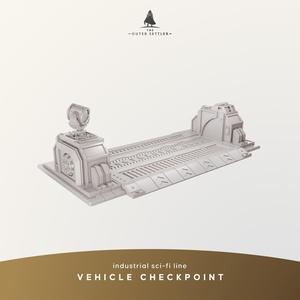 SCI FI VEHICLE CHECKPOINT - FUNCTIONAL