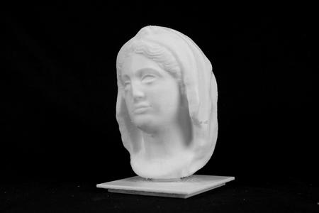 Veiled Woman at The Louvre, Paris