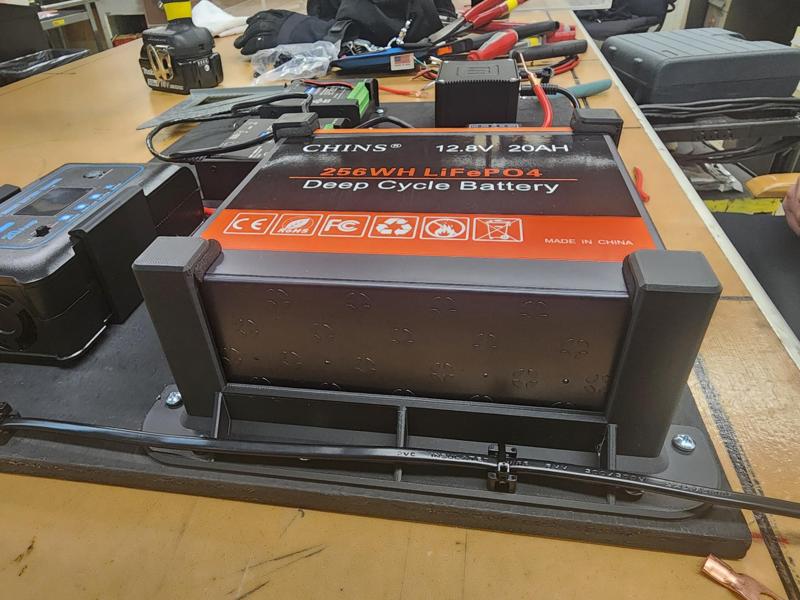 CHINS LiFePO4 12V 20AH Lithium Battery Mount