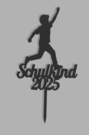 Caketopper for a boy starting school