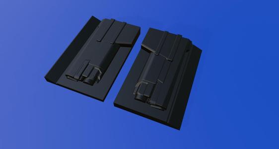 CZ P-10C + Streamlight TLR-8 Torsion mold.