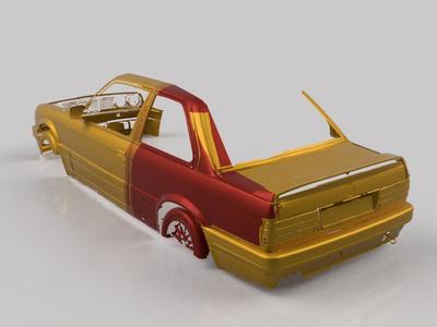BMW E30 320IS - REAR FENDER - 3D SCAN