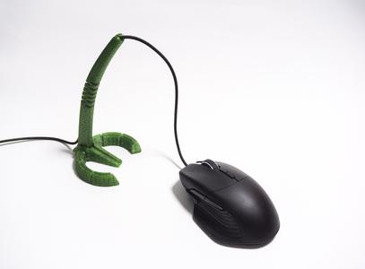 Flexible Mouse Cable Holder