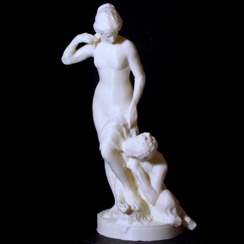 Faun removing a Nymph's Shoes