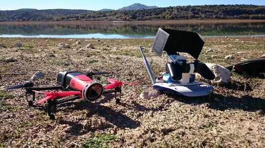 Parrot bebop camera protector and filter