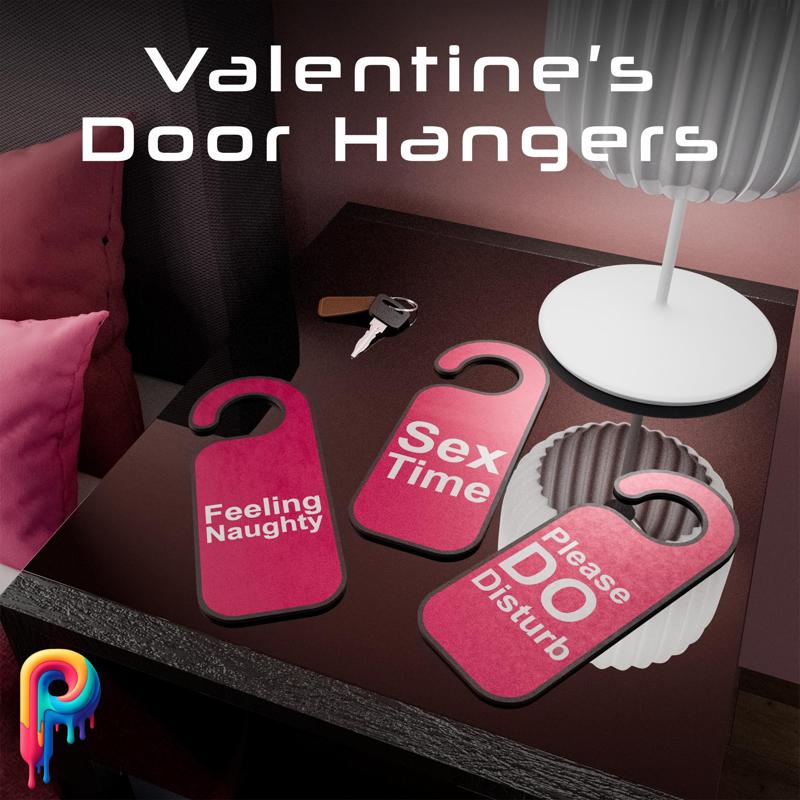 Valentine's Door Hangers by Polymeria