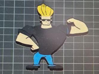 Johnny Bravo Keychain