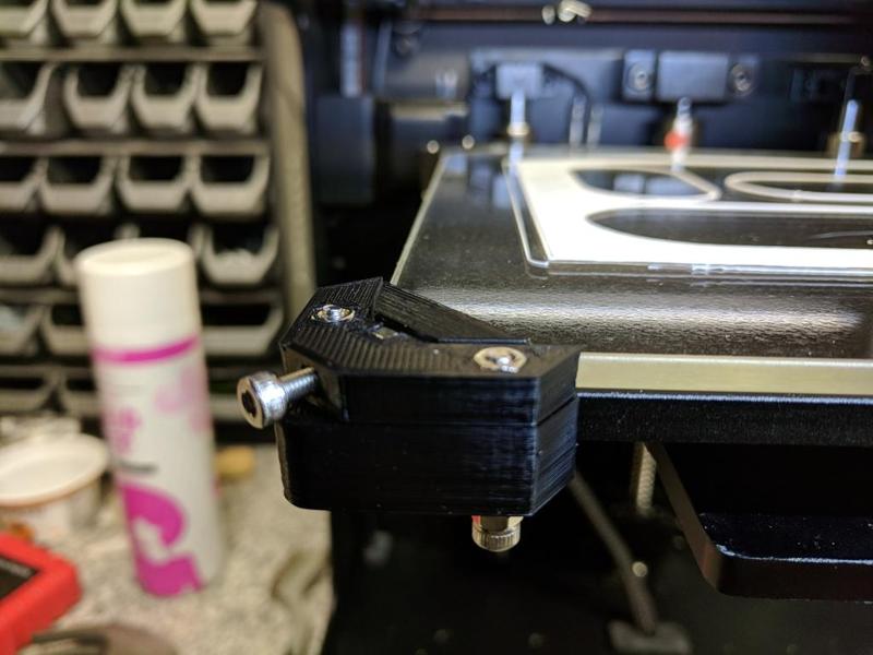 Duplicator 6 Glass Bed Clamps