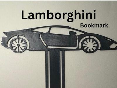 Lamborghini Bookmark