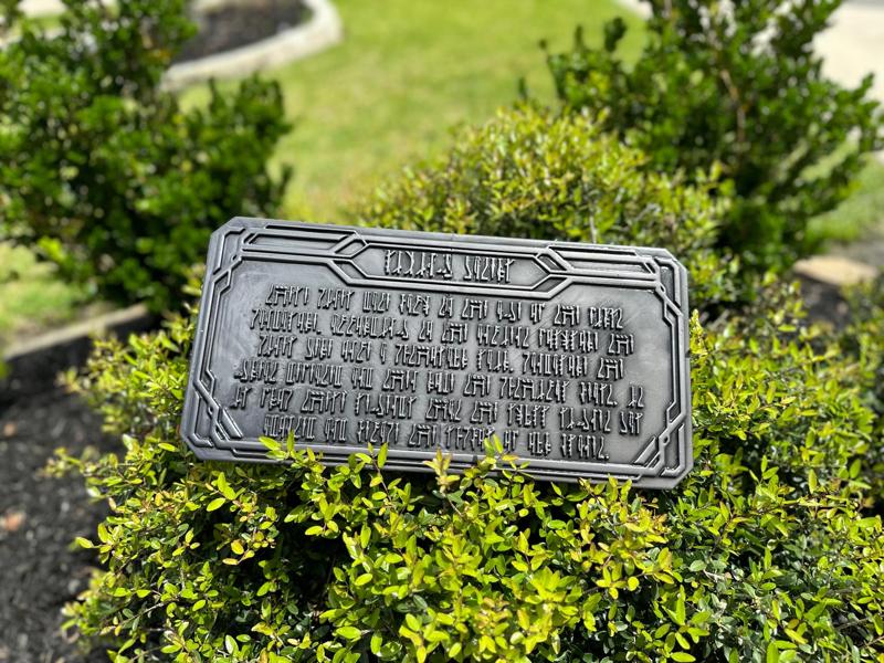 Star Wars Mandalorian Living Water Plaque