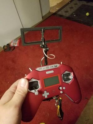 X-lite crossfire mount + neck strap, and antenna mount