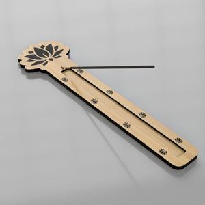 Flower Lotus Incense Burner - Digital File for Laser Cutting