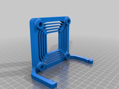Open Fan Mount for Rambo V1.3 Board - 70mm