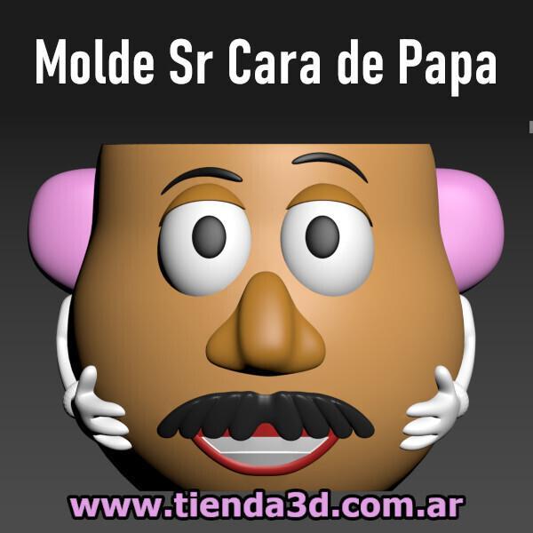 Mold pot Mr. Potato Face - Toy Story