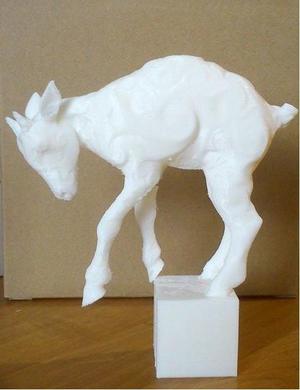 Goat sculpture