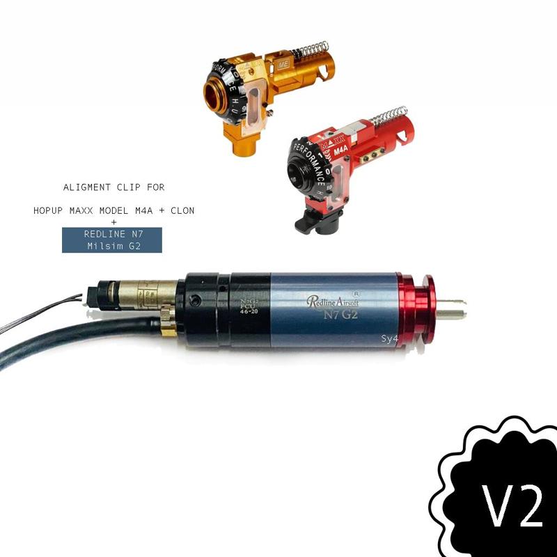 M4 - AEG HPA - MAXX MODEL + CLONE REDLINE N7 MILSIM G2 ALIGMENT CLIP V2 - Airsoft