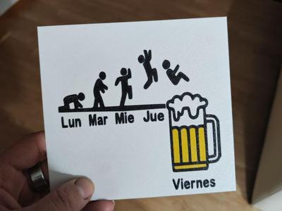 Weekly Beer Calendar