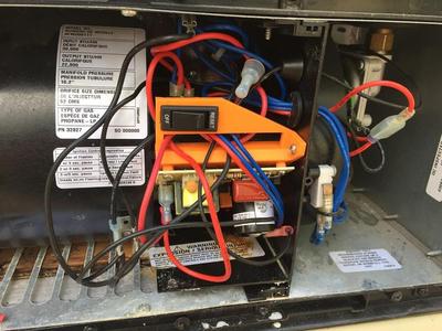 RV Furnace retro circuit board 31501 holder 