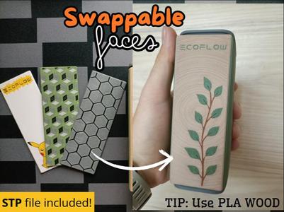 Easy swappable back panels for EcoFlow Rapid Pro X