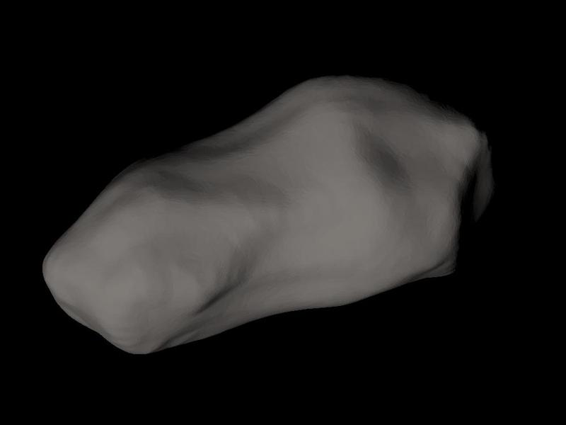 2063 Bacchus scaled one in twenty thousand