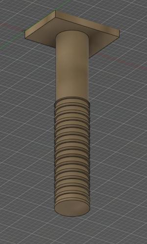  Transition profile plastic dowel (e.g.: for LogoClic)