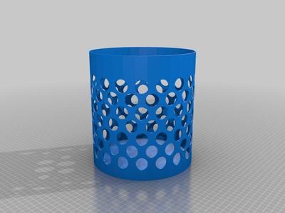Trash bin for reusing plastic bags