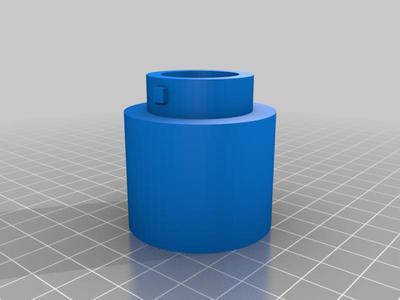 Casals VC500/2 vacuum adapter to 35mm nozzle
