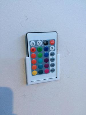Remote Wall Holder for Chinese LED Remote Control