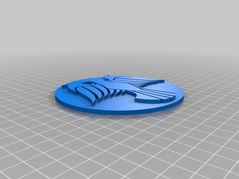 3D printable 2D Eagle 