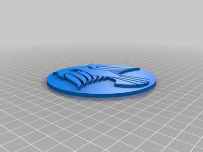 3D printable 2D Eagle 