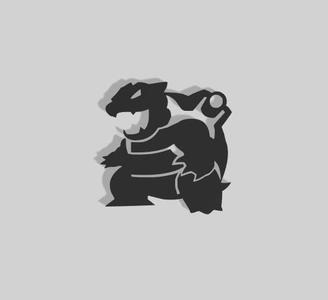 Blastoise Decoration - 2D Art