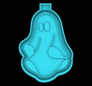 Ghost 231208 - freshie mold - STL for silicone mold