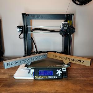 Simple Balancing Customizable Name Plate
